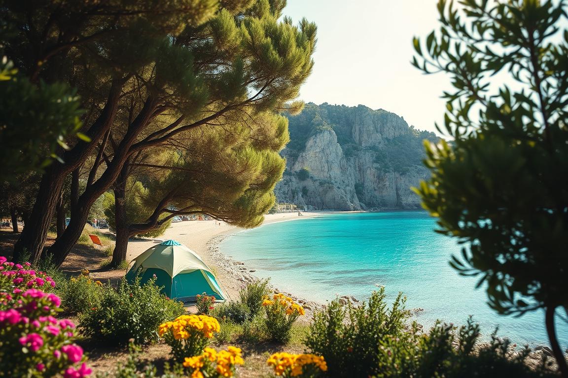 Campingplatz Paleokastritsa Korfu